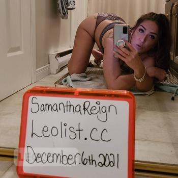 Samantha Reign, 32 Caucasian/White female escort, City of Toronto