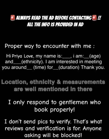 PRIYA LOVE, 23 Indo Canadian female escort, Toronto